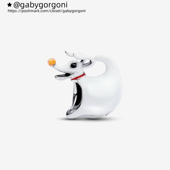 Pandora Disney The Nightmare Before Christmas Zero Charm - Picture 1 of 4